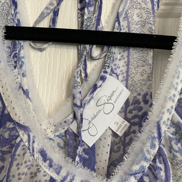 Jessica Simpson Lace Maternity Tank - Picture 2 of 4